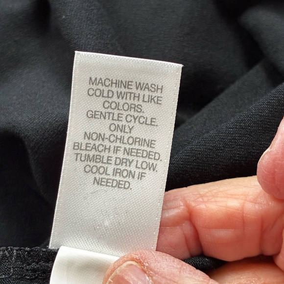 J.Jill Wearever Collection Tunic Dress• Black & Blue Geometric Print • Size XXL - Picture 4 of 5